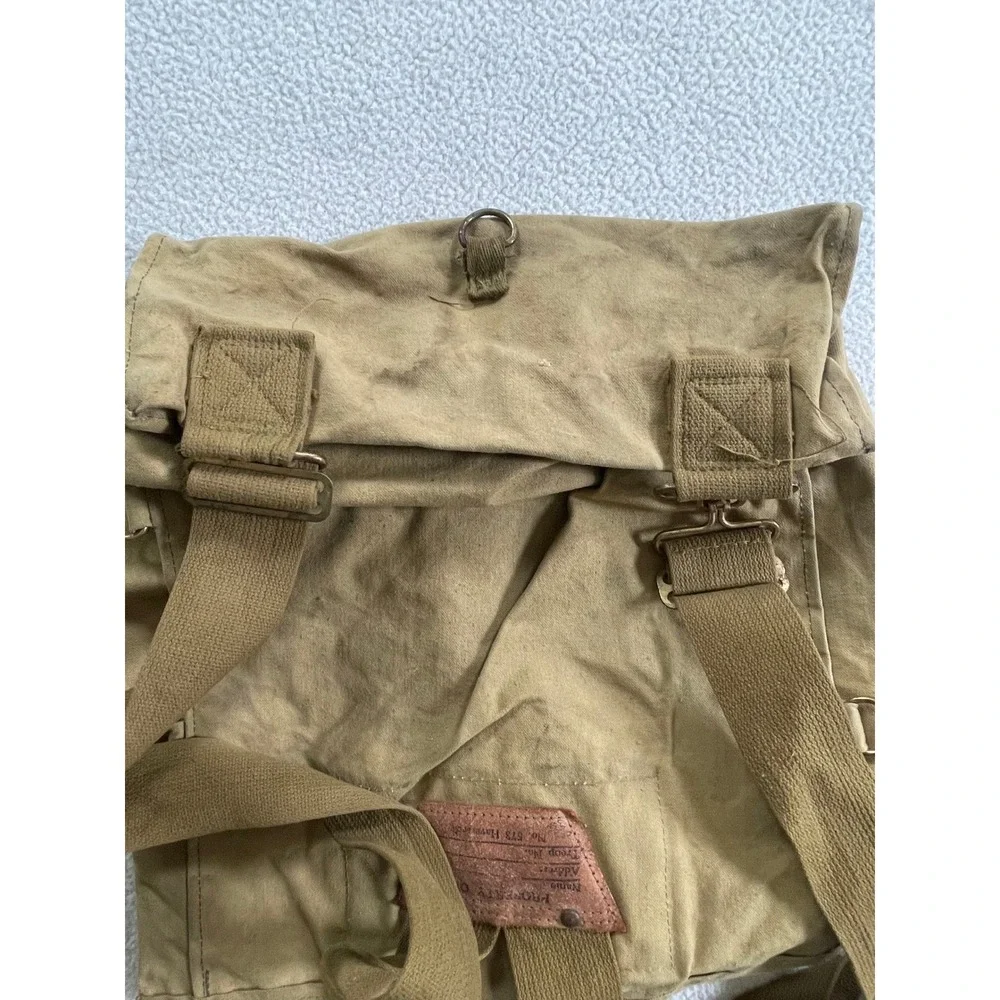 Vintage Boy Scouts of America No. 573 Haversack By Diamond Brand Canvas Backpack